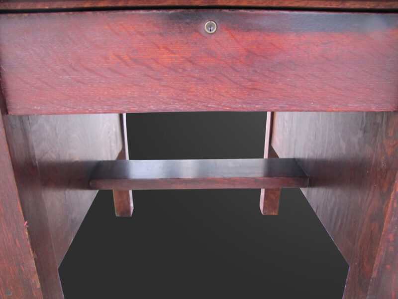 Antique Stickley 8 leg Desk Model 711 Number w3142 - Image 5