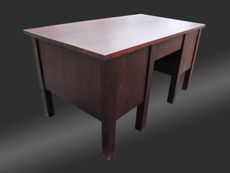 Antique Stickley 8 leg Desk Model 711 Number w3142 - Image 8