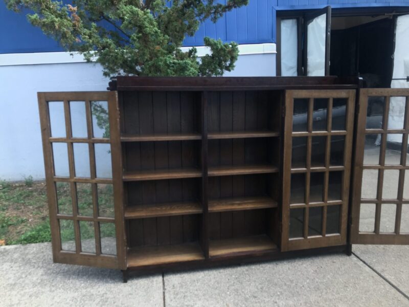 Antique L&G Stickley Bookcase W3227 - Image 22