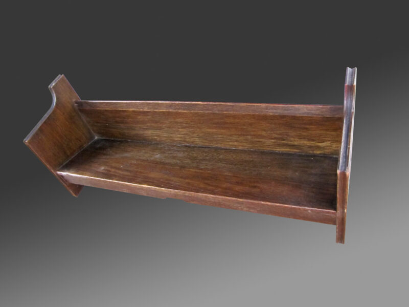 Antique Oak Book Holder W3249 - Image 2