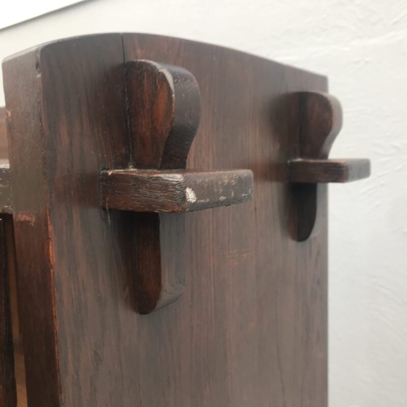 W3890 Gustav Stickley 2 door bookcase - Image 3