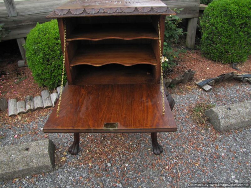 Carved Music Cabinet by Cincinnati Art W3894 - Image 17