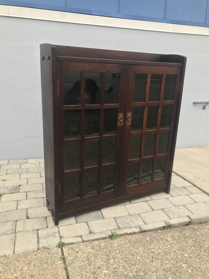 W4501 Gustav Stickley 2 Door Bookcase 1902/03 - Image 15