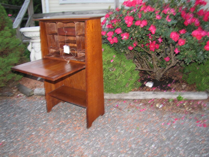 Early Nice Gustav Stickley Drop Front Desk w4118 - Image 11