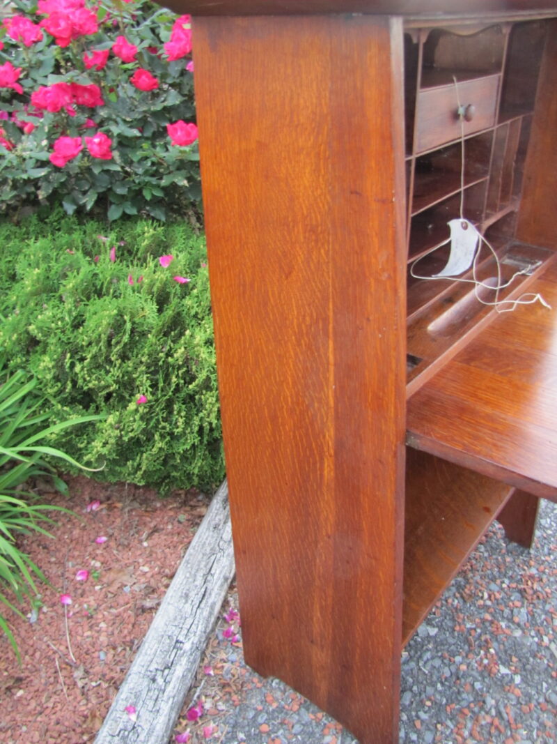 Early Nice Gustav Stickley Drop Front Desk w4118 - Image 8