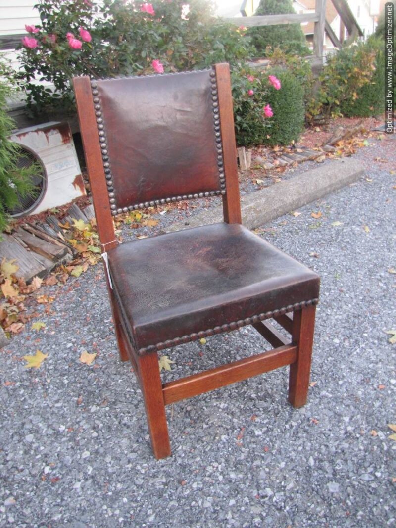 Early Antique Gustav Stickley Chair W4465 - Image 2
