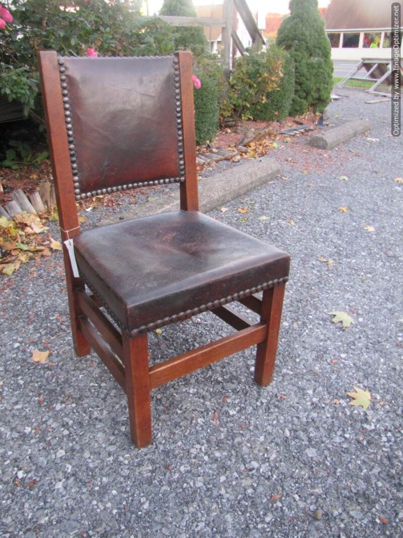 Early Antique Gustav Stickley Chair W4465 - Image 3