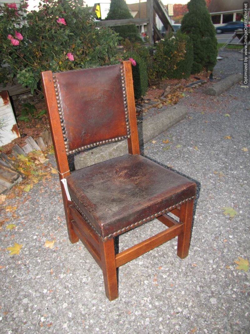 Early Antique Gustav Stickley Chair W4465