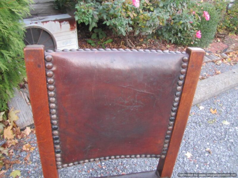 Early Antique Gustav Stickley Chair W4465 - Image 7