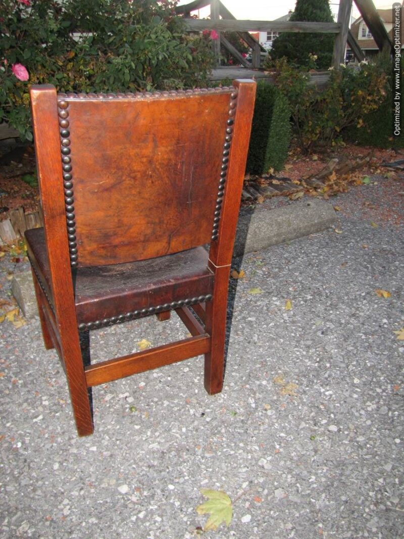 Early Antique Gustav Stickley Chair W4465 - Image 10
