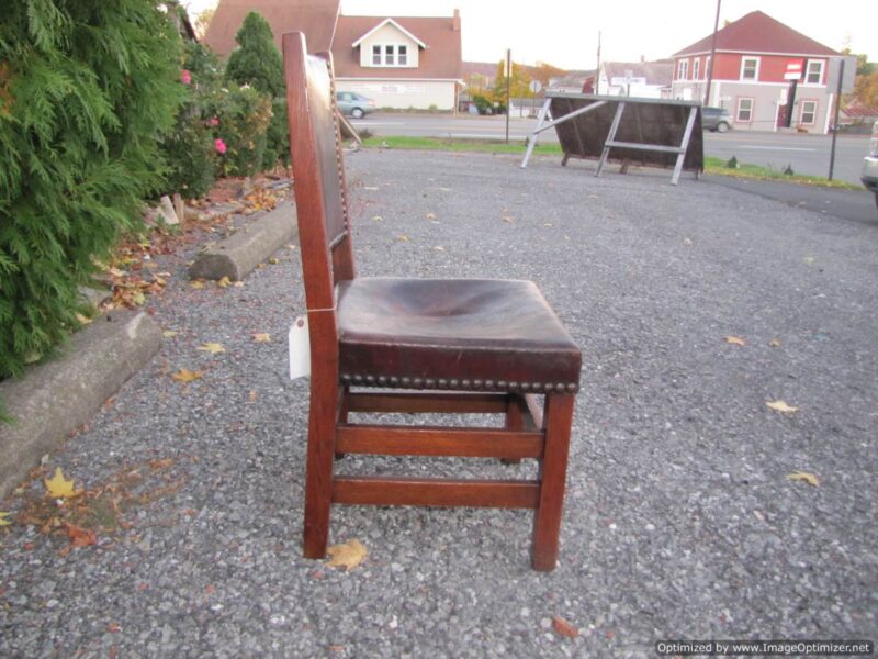 Early Antique Gustav Stickley Chair W4465 - Image 15