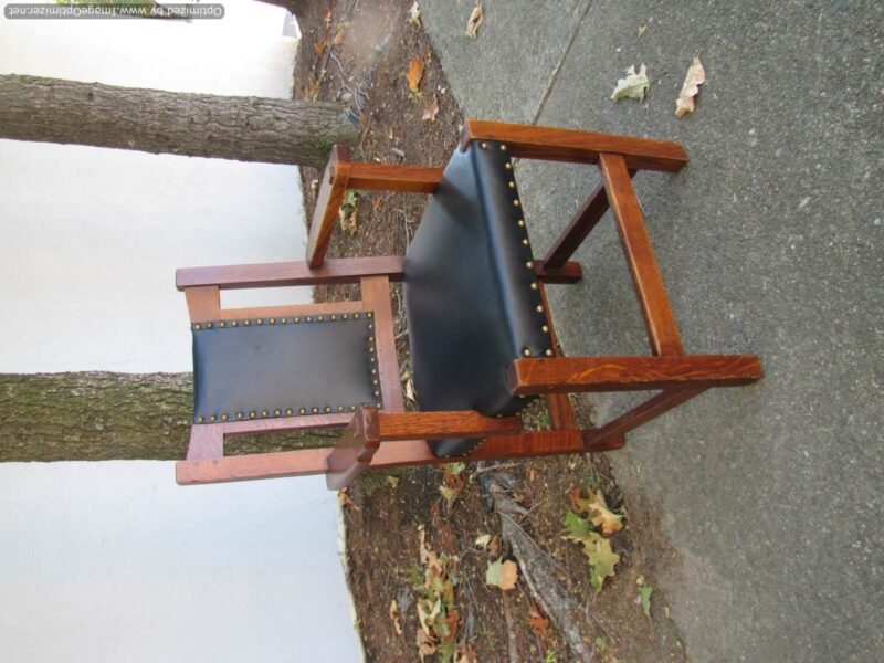 Set of 6 Limbert Dining Chairs w/ Captains Chair W4797 - Image 9