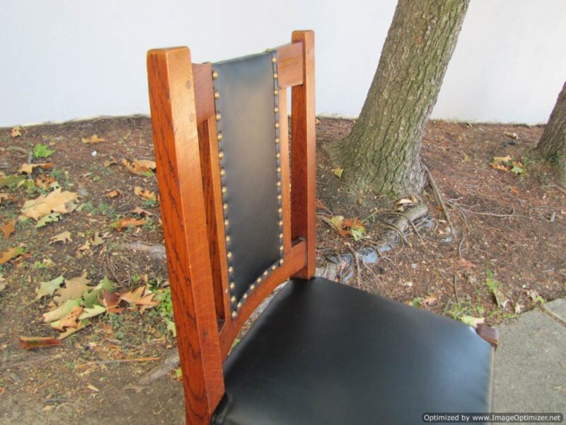 Set of 6 Limbert Dining Chairs w/ Captains Chair W4797 - Image 4