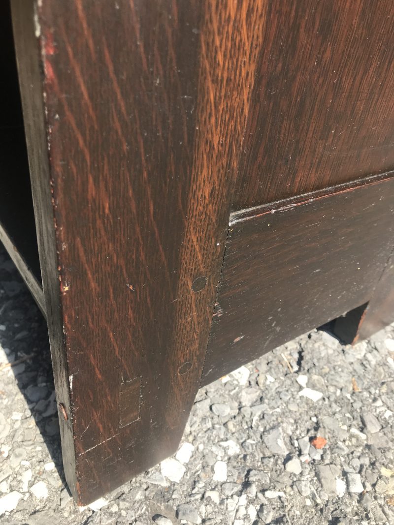 W5169 Gustav Stickley Bookstand circa 1901 - Image 12