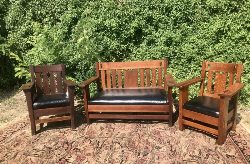 W7363  Charles Stickley Set of 3
