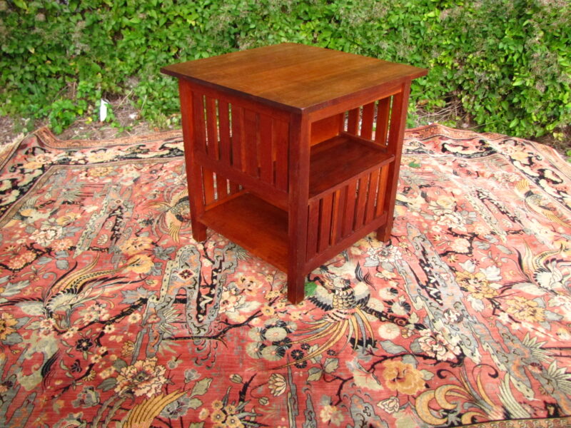 Antique L&JG STICKLEY table bookstand - SOLD