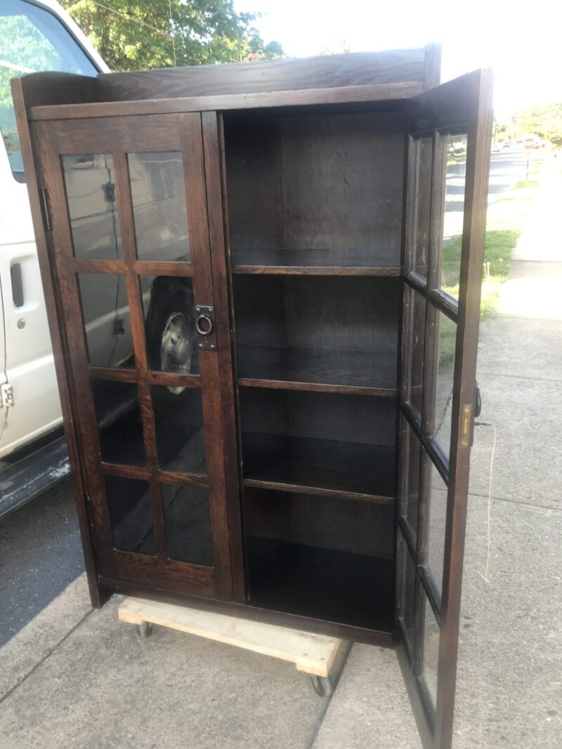 SUPERB Gustav Stickley Narrow Bookcase W6000 - Image 26