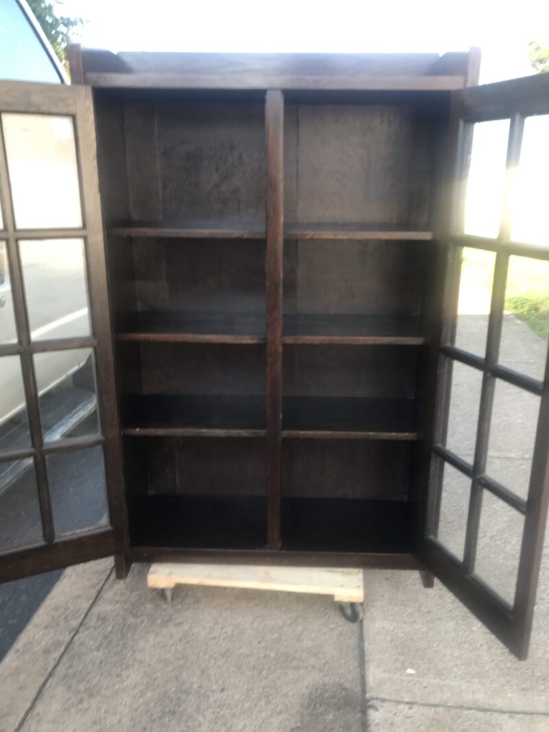 SUPERB Gustav Stickley Narrow Bookcase W6000 - Image 19