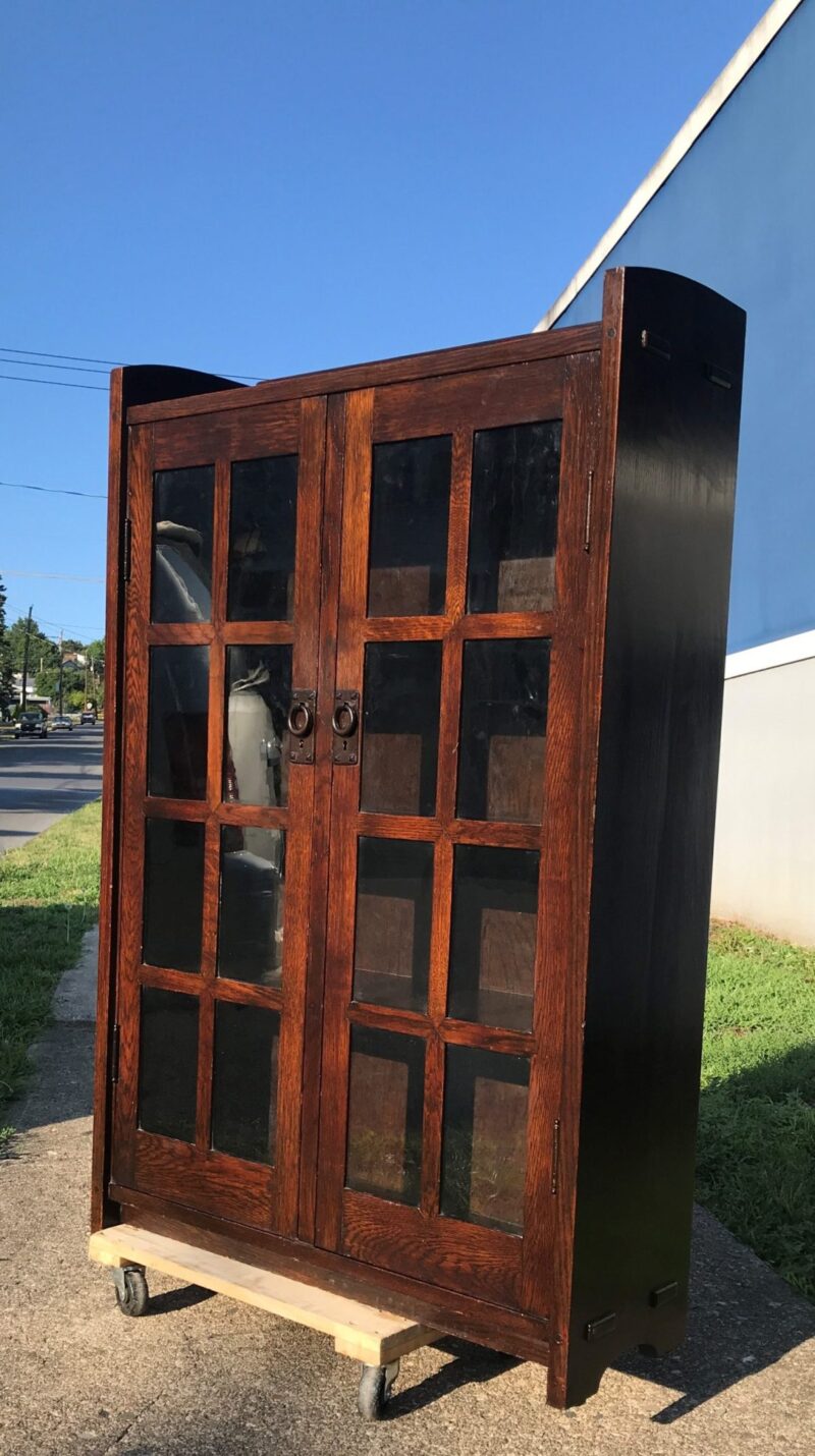 SUPERB Gustav Stickley Narrow Bookcase W6000 - Image 33