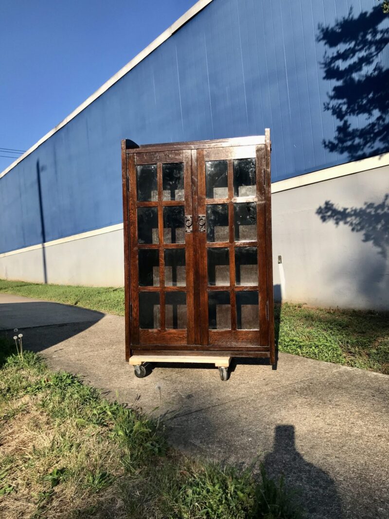 SUPERB Gustav Stickley Narrow Bookcase W6000 - Image 11