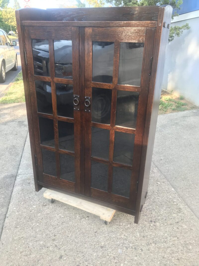 SUPERB Gustav Stickley Narrow Bookcase W6000 - Image 31