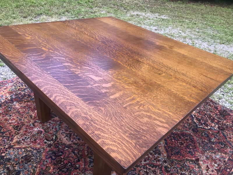 RARE Antique L&Jg Stickley Square Table W7157 - Image 22
