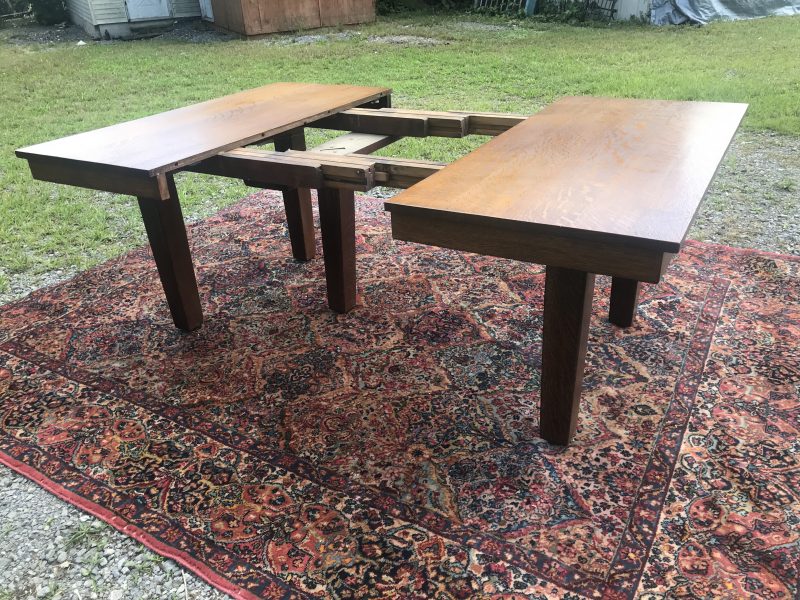 RARE Antique L&Jg Stickley Square Table W7157 - Image 17