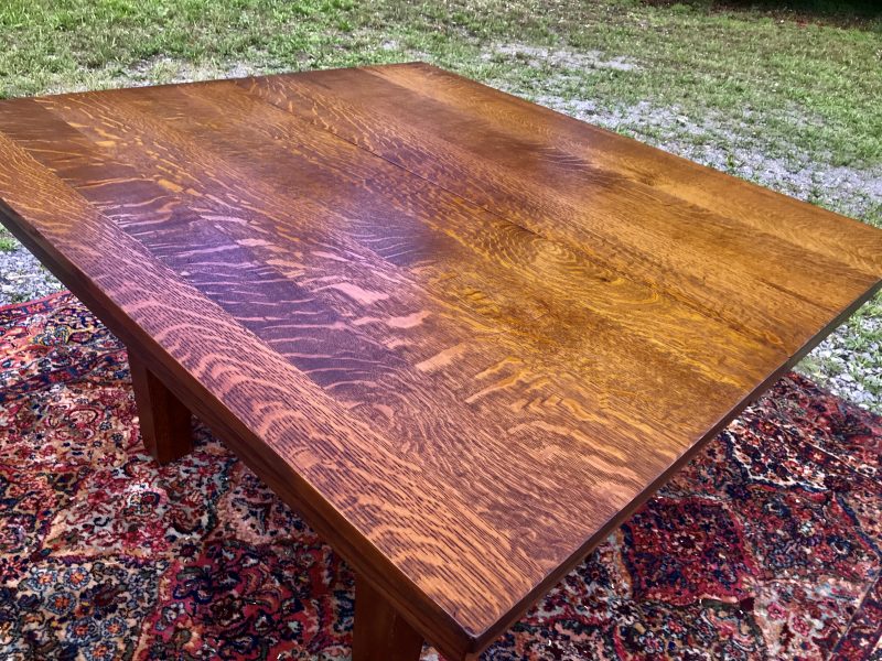 RARE Antique L&Jg Stickley Square Table W7157 - Image 12