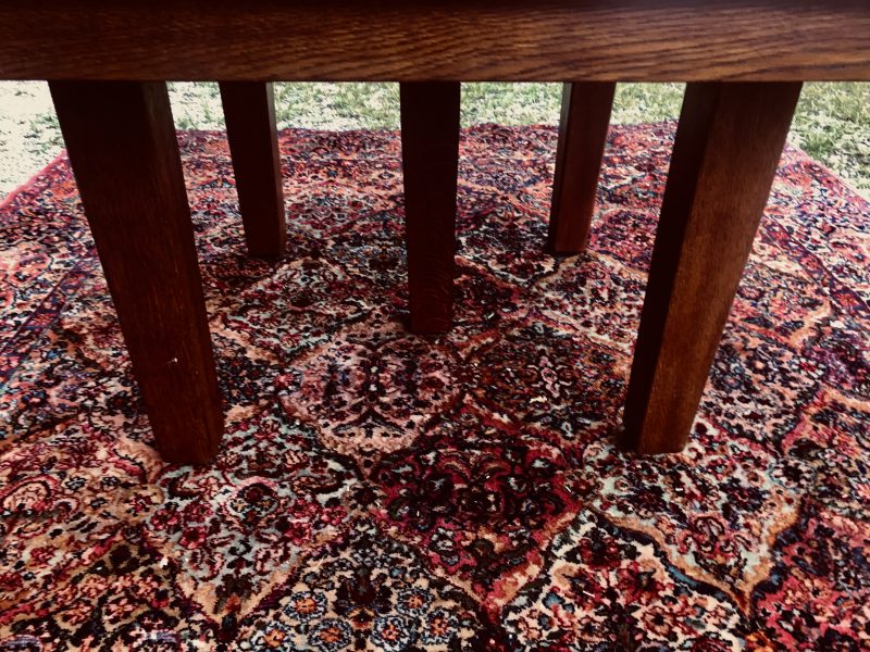 RARE Antique L&Jg Stickley Square Table W7157 - Image 10