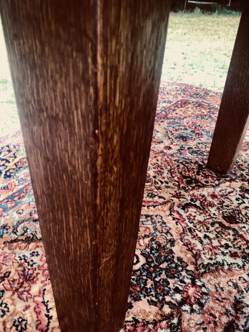 RARE Antique L&Jg Stickley Square Table W7157 - Image 8