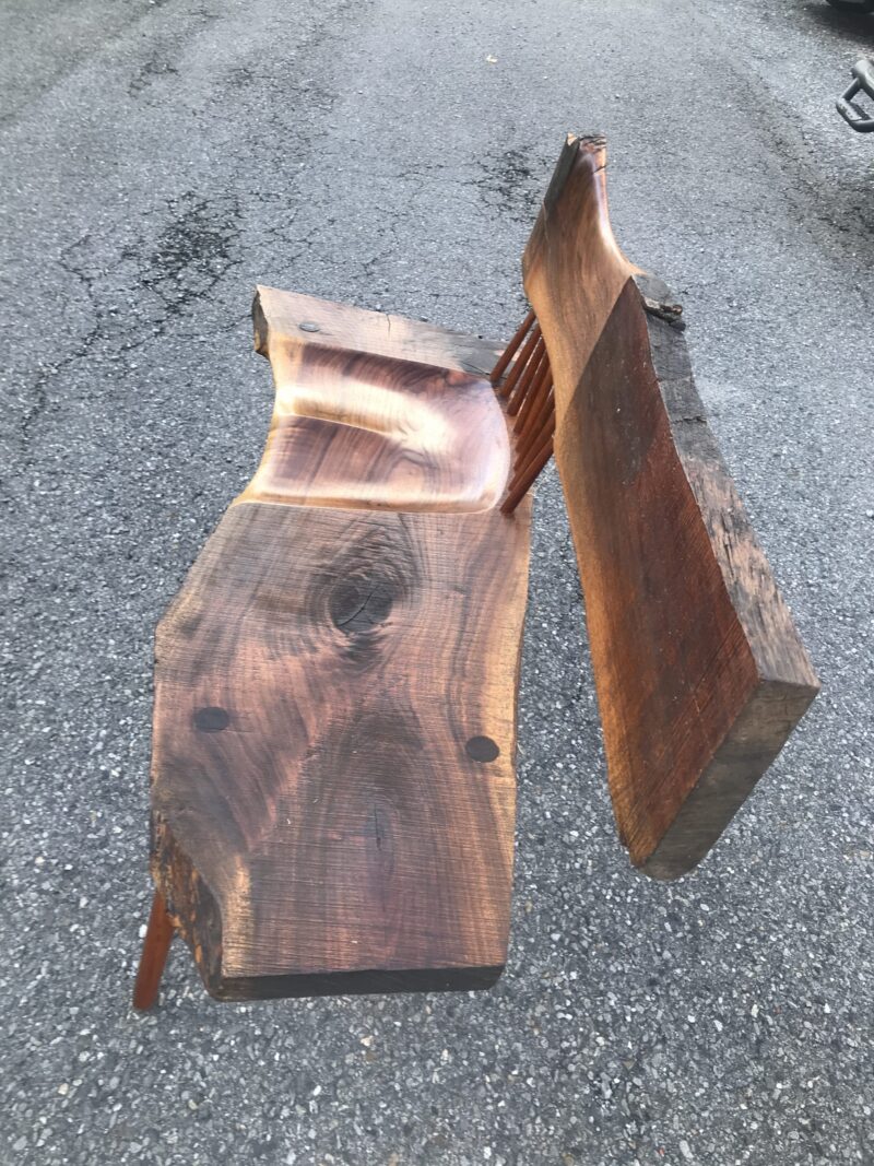 Mid-Century Modern Bench W7406 - Image 18
