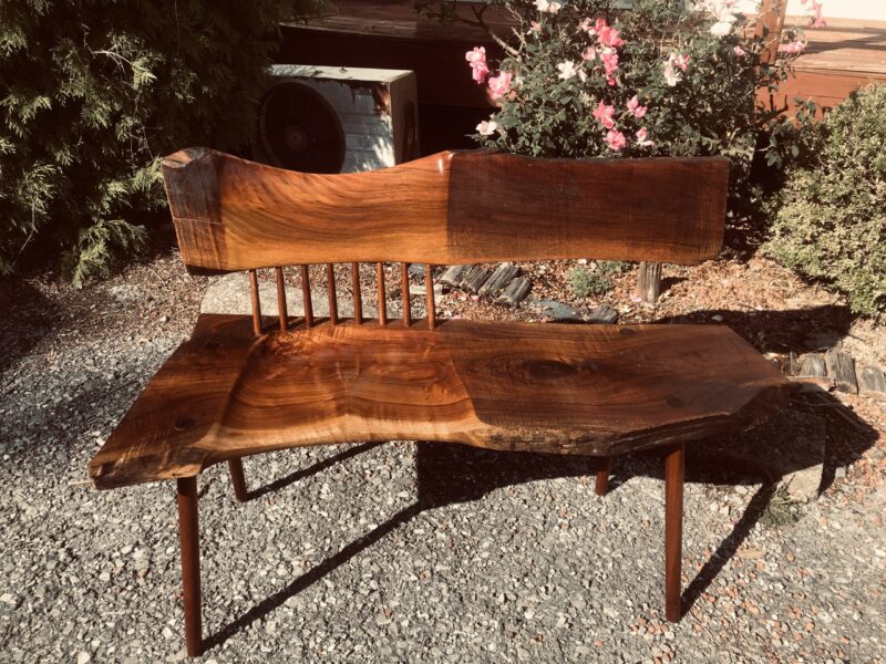 Mid-Century Modern Bench W7406