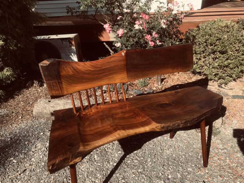 Mid-Century Modern Bench W7406 - Image 13