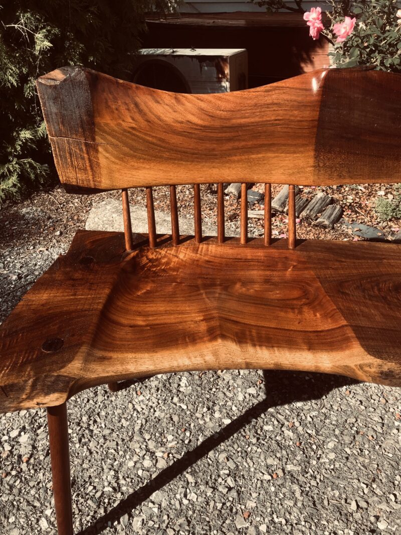 Mid-Century Modern Bench W7406 - Image 9
