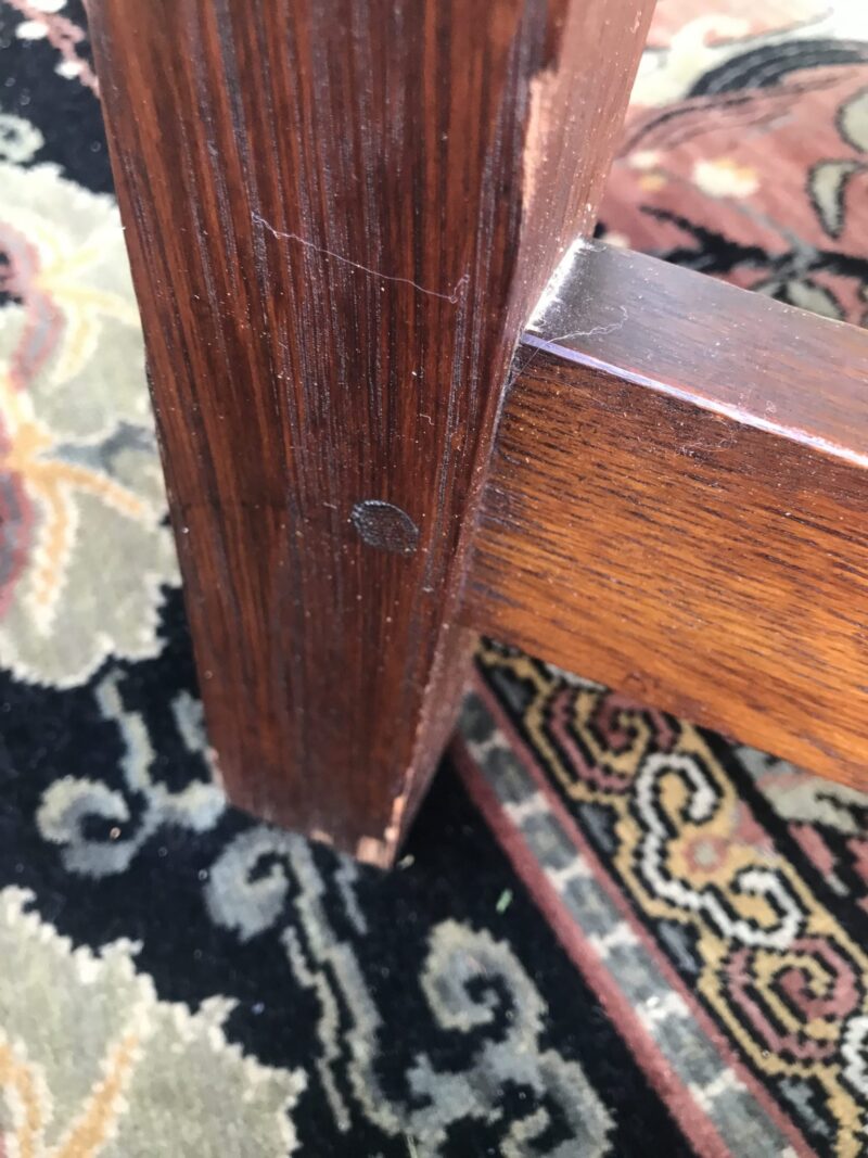 W7414 Gustav Stickley Desk/Library Table XXX SOLD - Image 9