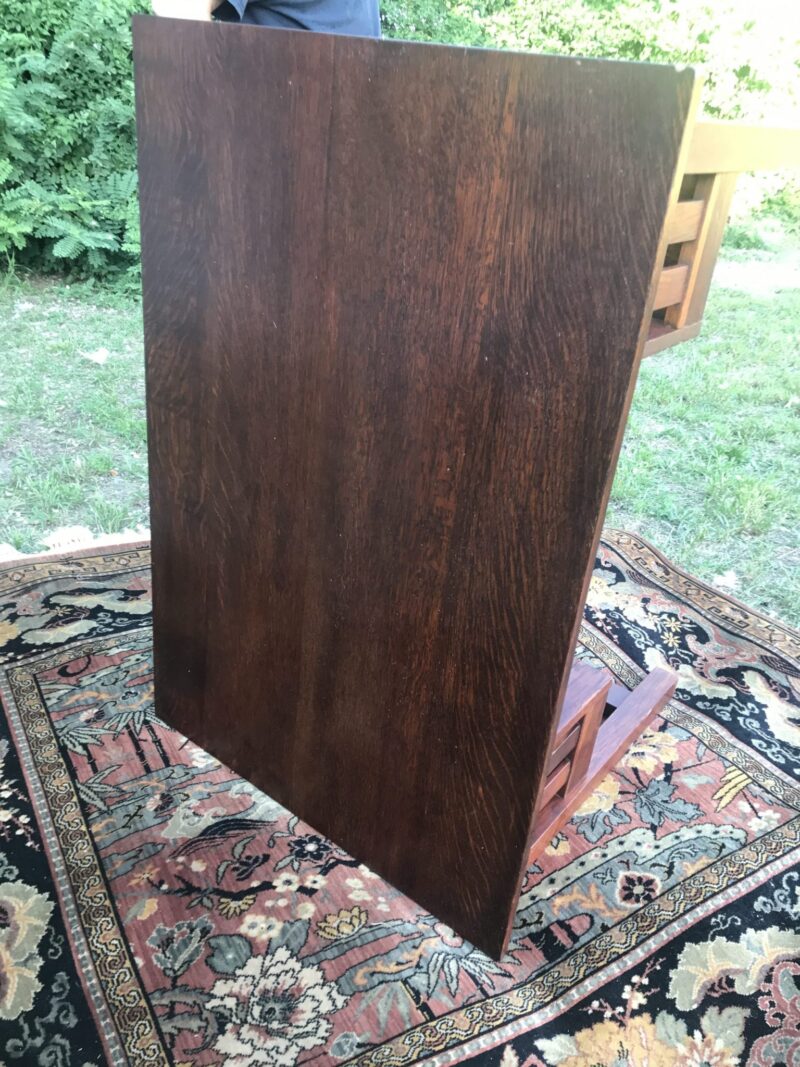 W7414 Gustav Stickley Desk/Library Table XXX SOLD - Image 6