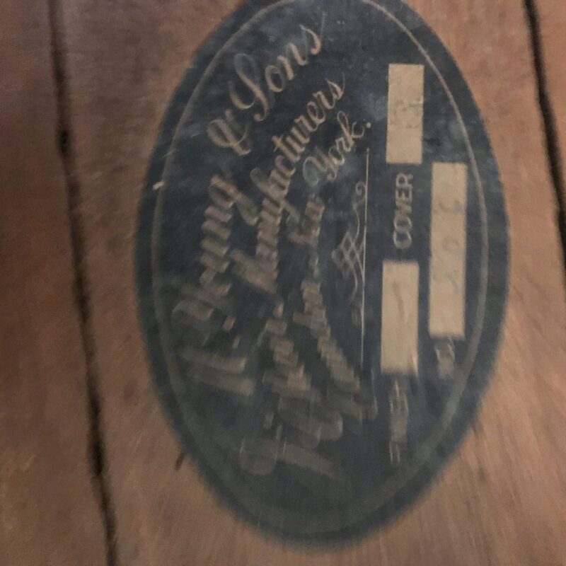 J.M. Young Foot Stool W7415 - Image 3