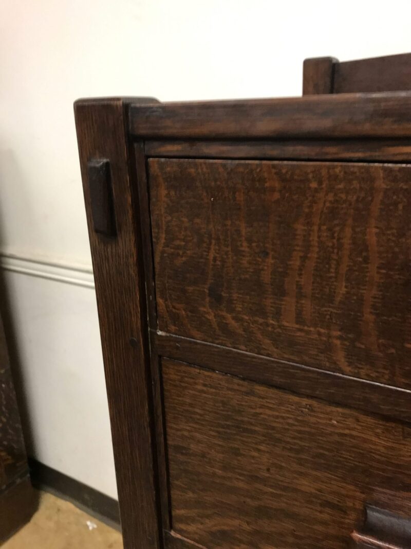 Antique IMPORTANT Gustav Stickley Chest of Drawers W7426 - Image 16