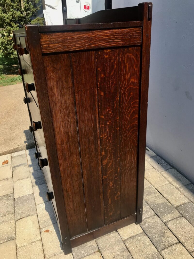 Antique IMPORTANT Gustav Stickley Chest of Drawers W7426 - Image 12