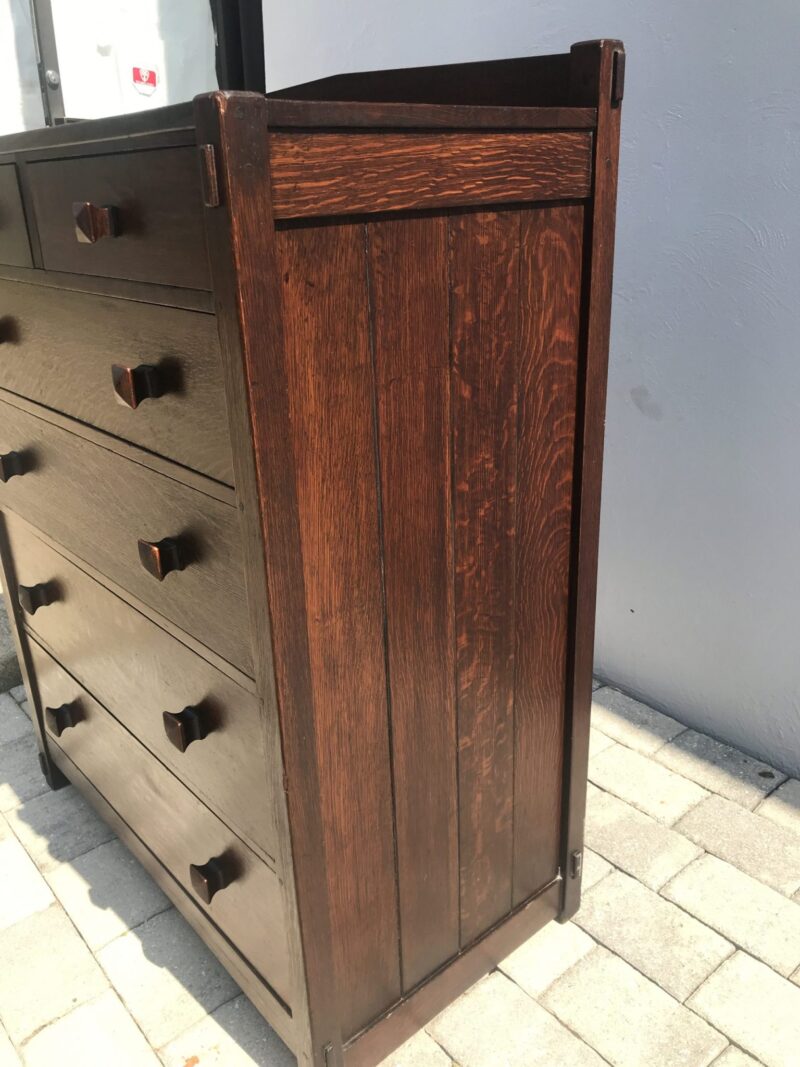Antique IMPORTANT Gustav Stickley Chest of Drawers W7426 - Image 38