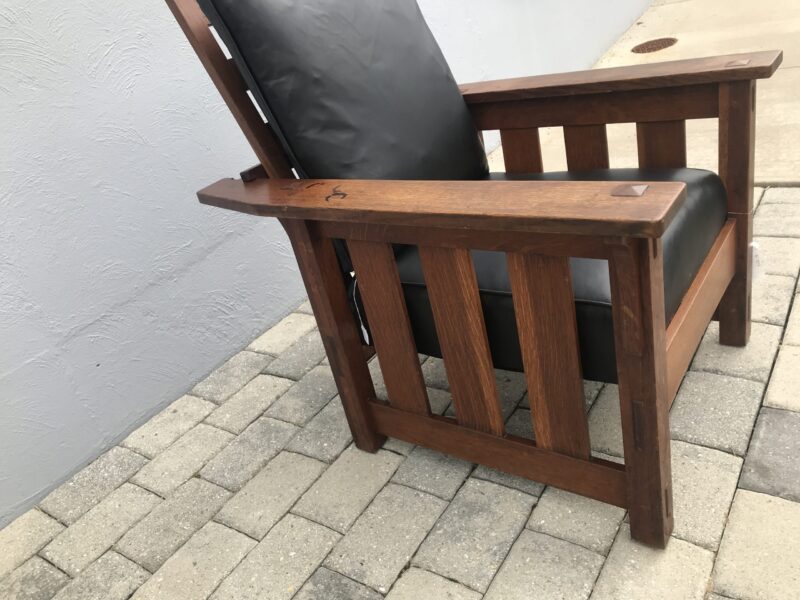 Lifetime Arts and Crafts Morris Chair W7454 - Image 18