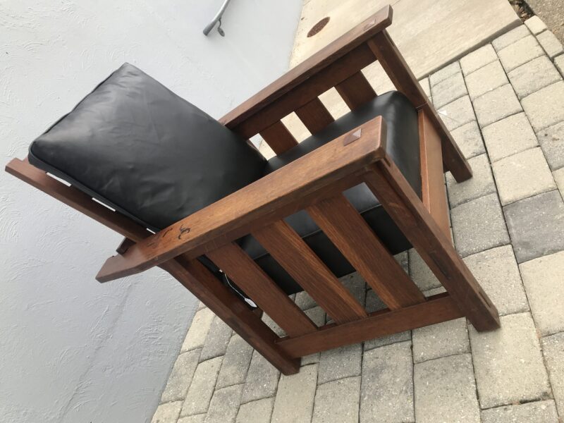 Lifetime Arts and Crafts Morris Chair W7454 - Image 17