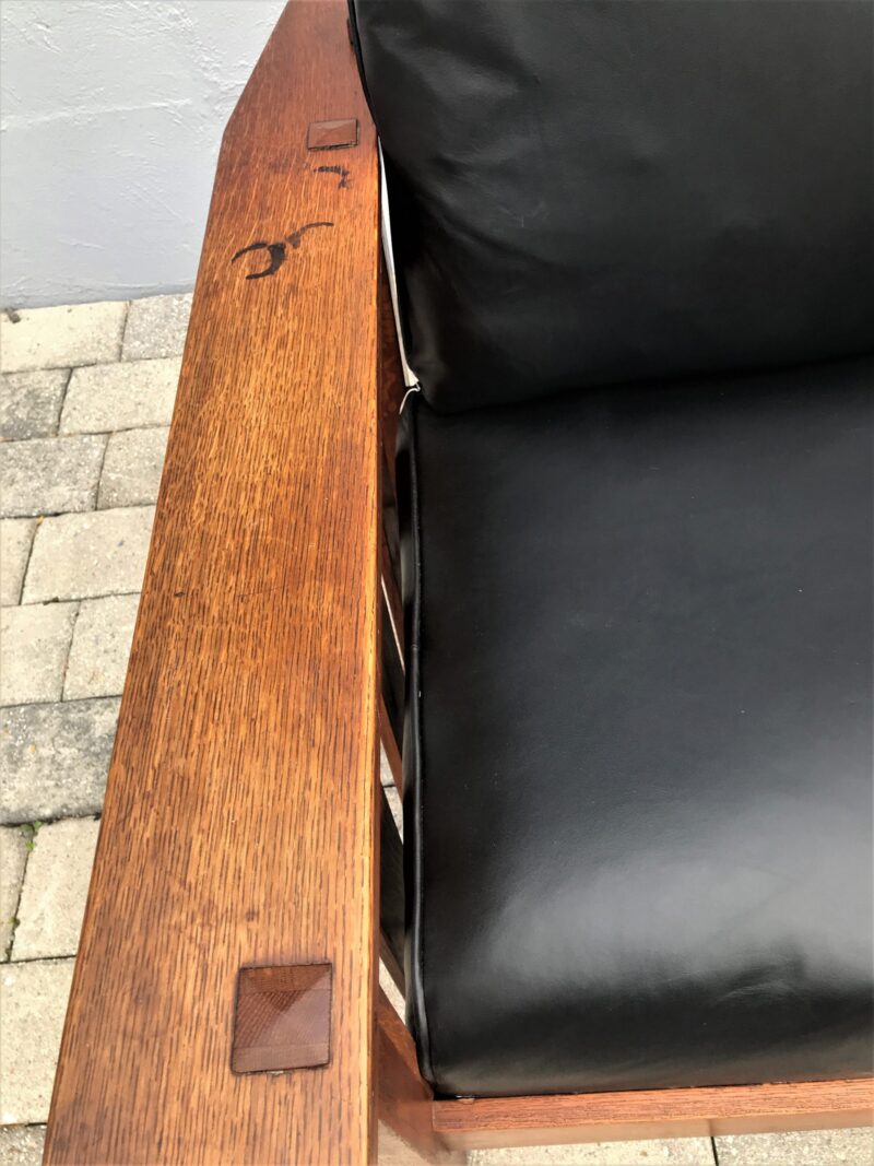Lifetime Arts and Crafts Morris Chair W7454 - Image 15