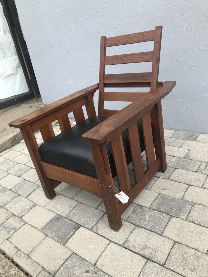 Lifetime Arts and Crafts Morris Chair W7454 - Image 12