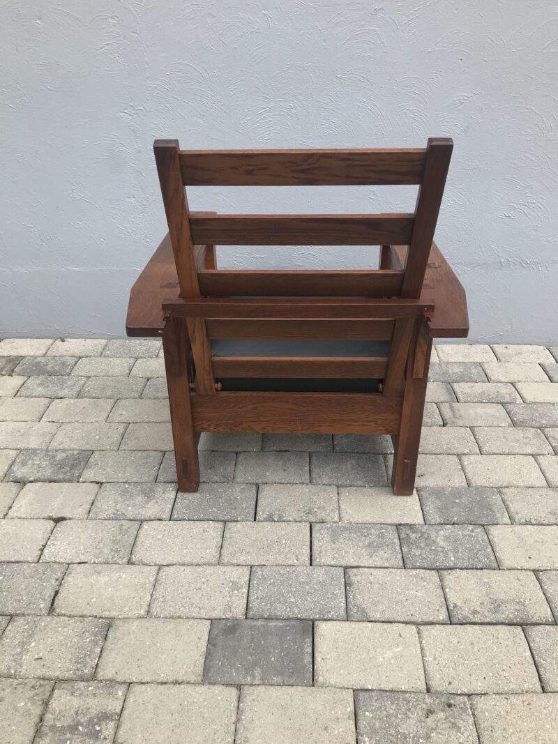 Lifetime Arts and Crafts Morris Chair W7454 - Image 11