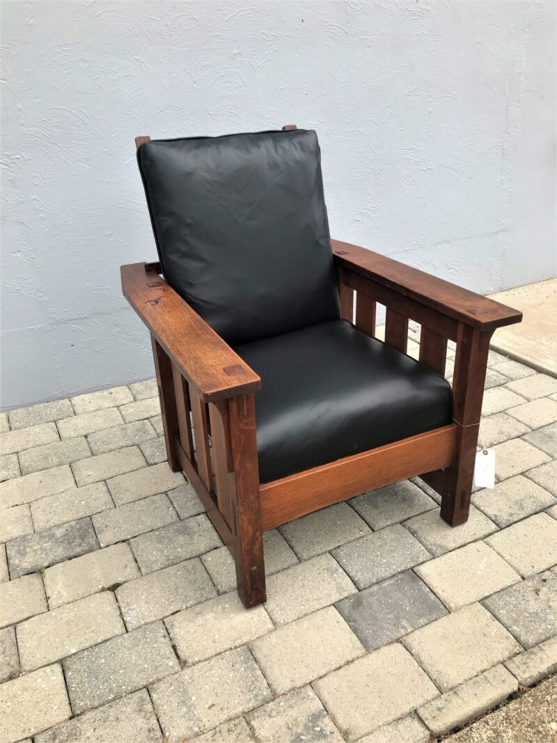 Lifetime Arts and Crafts Morris Chair W7454 - Image 27