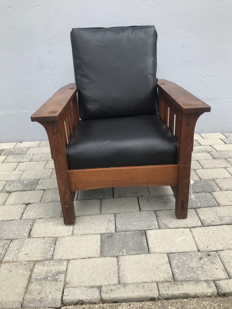 Lifetime Arts and Crafts Morris Chair W7454 - Image 25