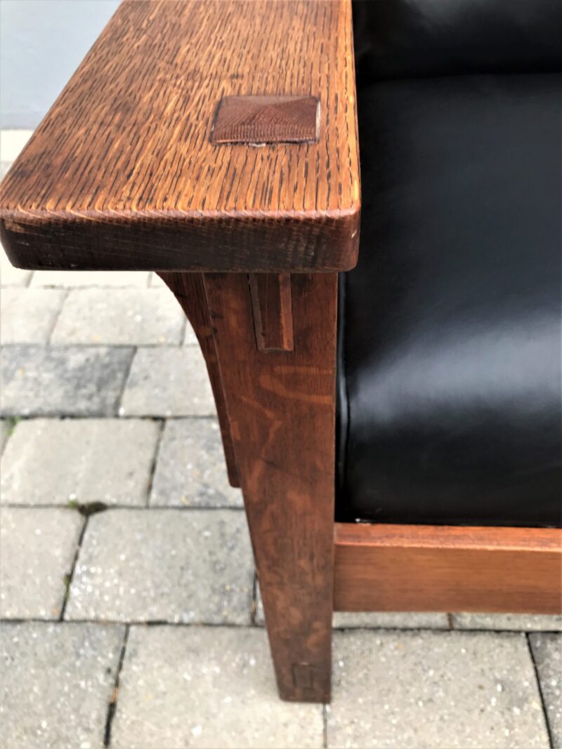 Lifetime Arts and Crafts Morris Chair W7454 - Image 22