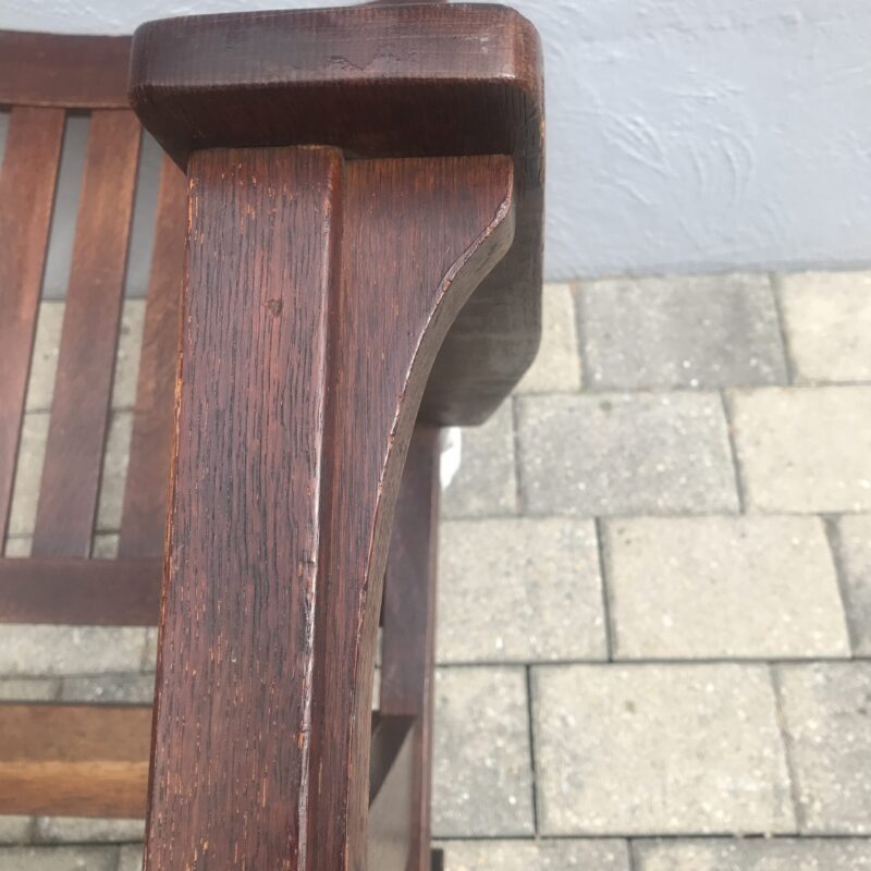 W7458 L&G Stickley Arm Rocker - Image 17