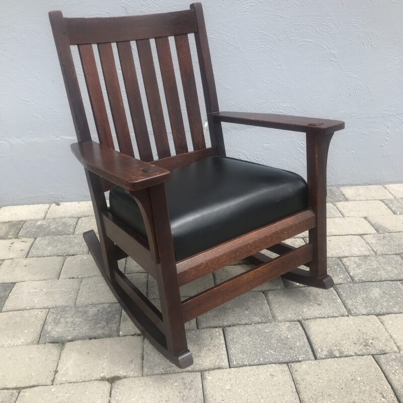 W7458 L&G Stickley Arm Rocker